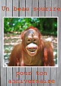 Un sourire contagieux pour ton anniversaire